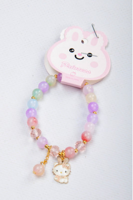 Дитячий браслет з бусинок